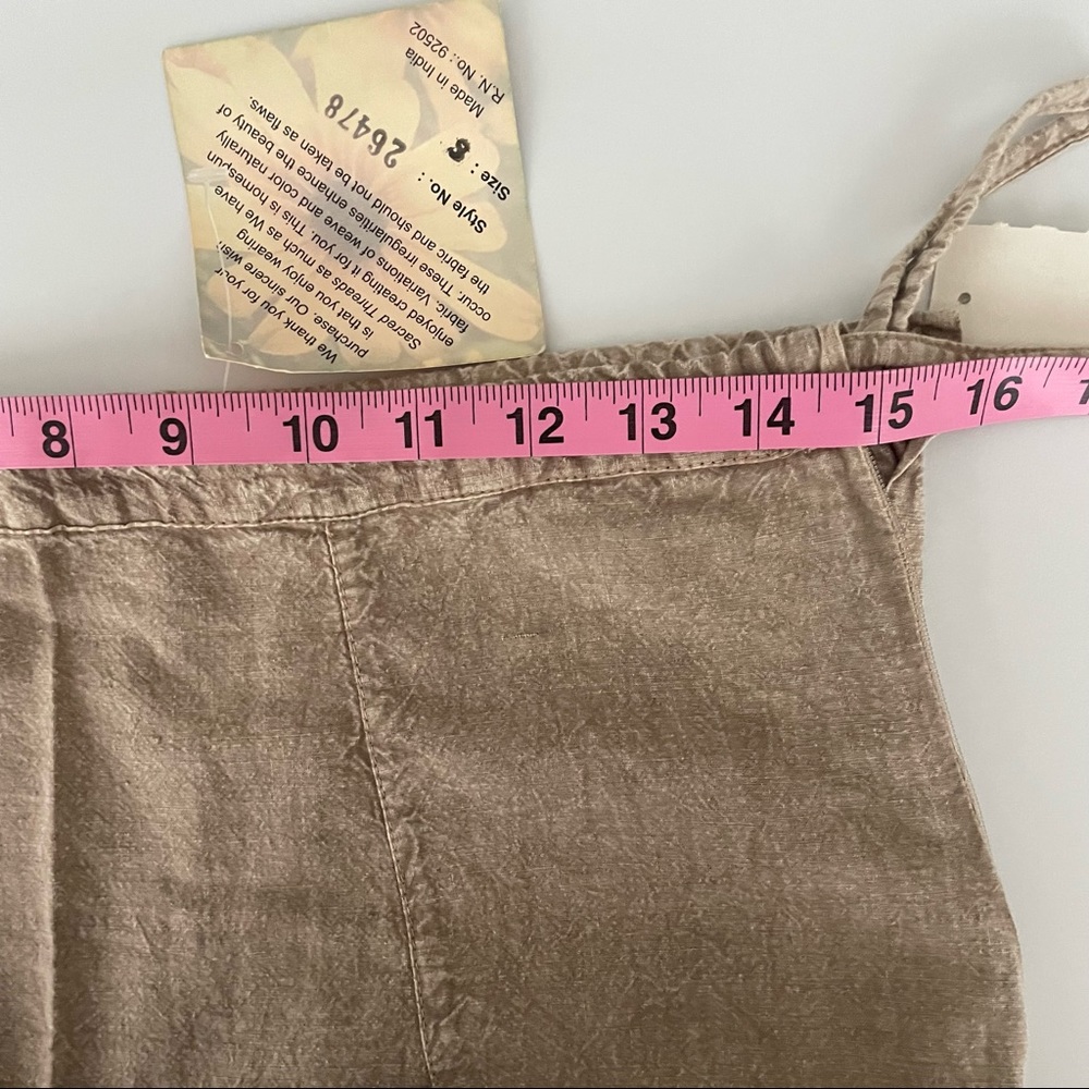 Sacred Threads 100% Cotton Safari Skirt Small - Picture 6 of 9